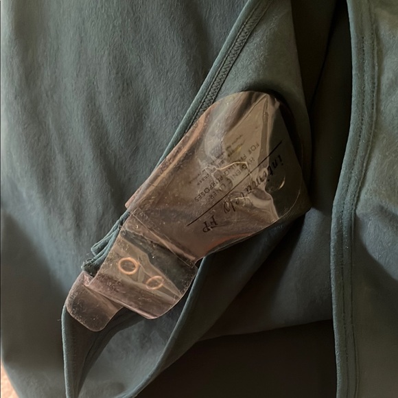 NWT Med/Large‎ Free People stretchy Dark Green Curve hugging thong Bodysuit - Picture 5 of 10